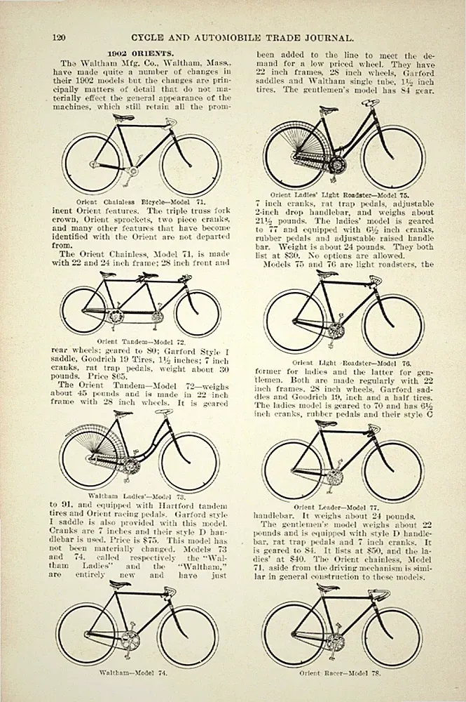Chainless Tandem