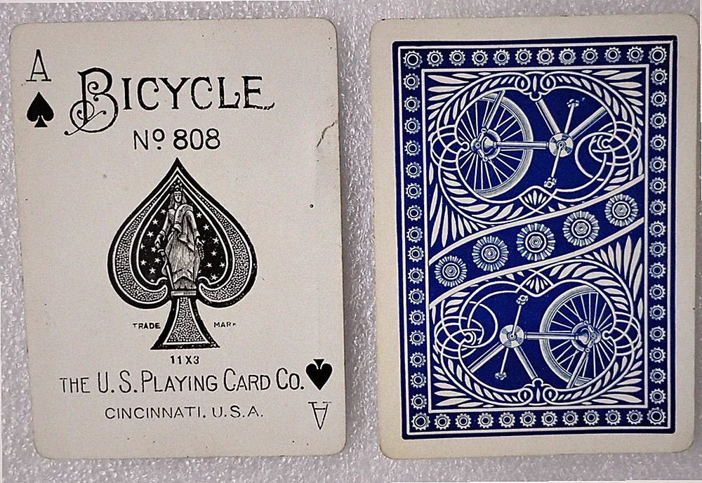 Bicycle Antique Playing Cards Cupid Chainless 52/52 USPCC Poker Deck US8D