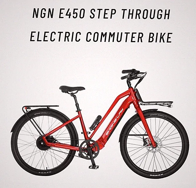ENGINE LABS E450 Step Through ELECTRIC COMMUTER BIKE